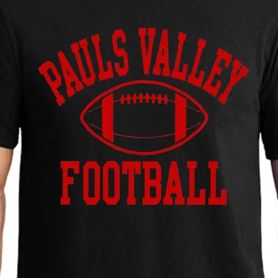 Pauls Valley P.A.N.T.H.E.R.S Football Pajama Set