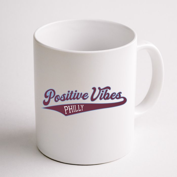 Positive Vibes Front & Back Coffee Mug