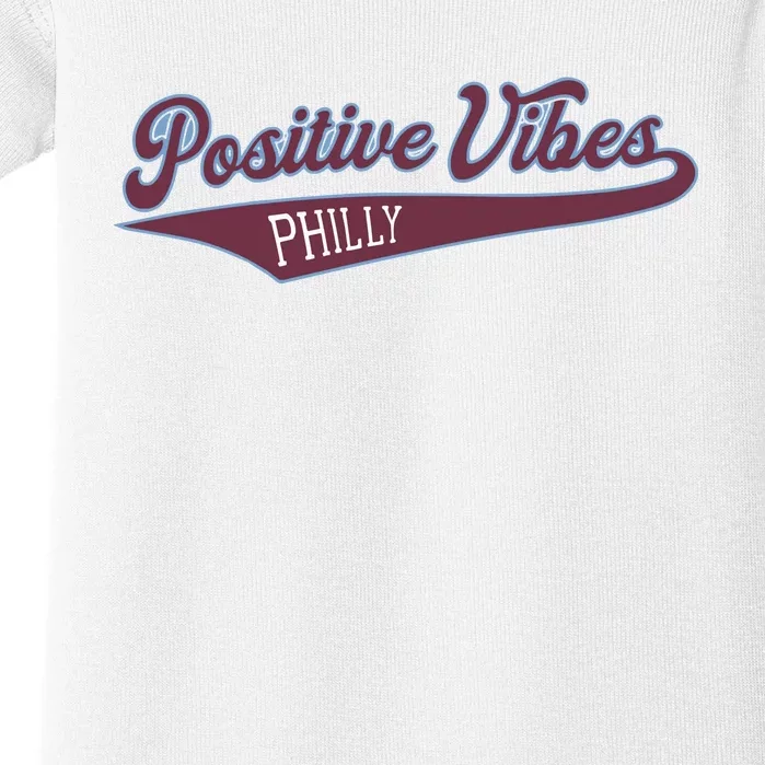 Positive Vibes Baby Bodysuit