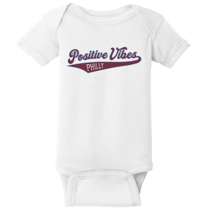 Positive Vibes Baby Bodysuit