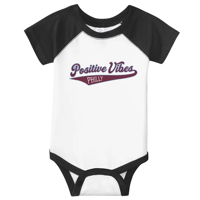 Positive Vibes Infant Baby Jersey Bodysuit