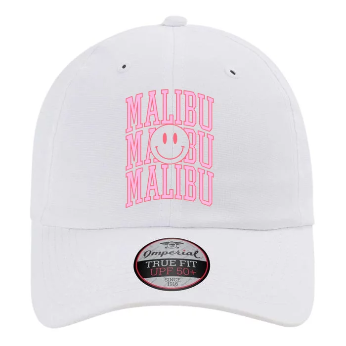 Preppy Varsity Pink Malibu California The Original Performance Cap