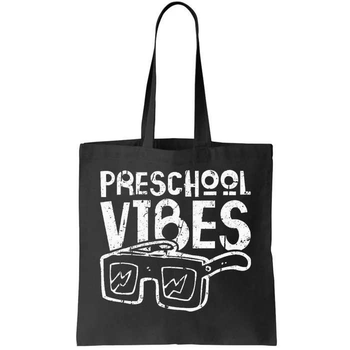 Preschool Vibes Preschool Teacher Tote Bag