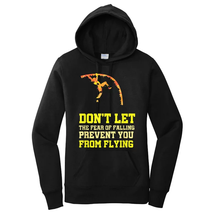 Pole Vaulting Pole Track & Field Pole Vault Women's Pullover Hoodie