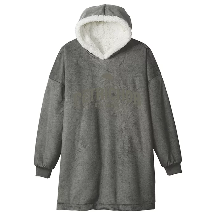 Petrichor Varsity Hooded Wearable Blanket