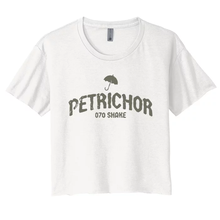 Petrichor Varsity Women's Crop Top Tee