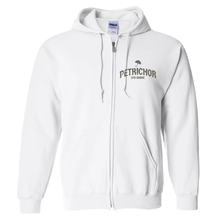 Petrichor Varsity Full Zip Hoodie