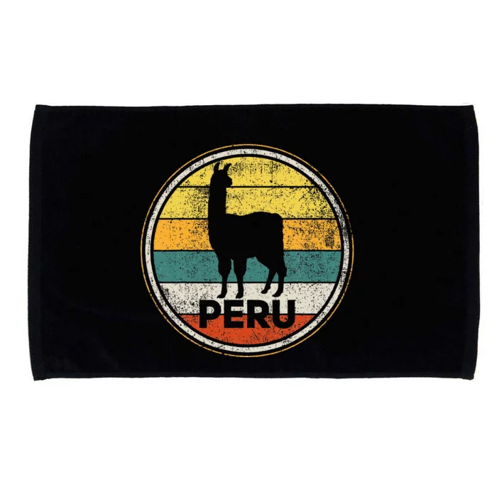 Peru Vicuna Peruvian Retro Vintage Microfiber Hand Towel