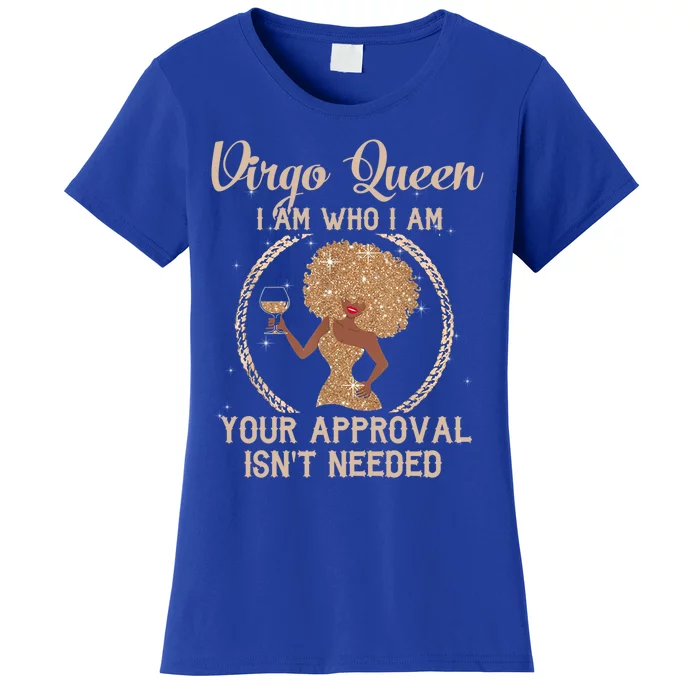 Ph Virgo Queen Birthday Zodiac Costume Black Funny Gift Cute Gift Women's T-Shirt