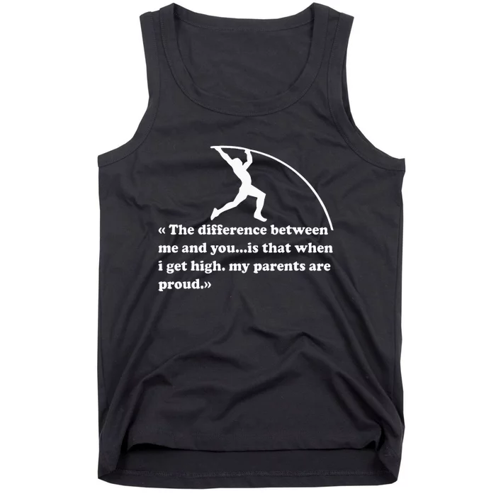 Pole Vault Quote Funny For Vaulter Tank Top