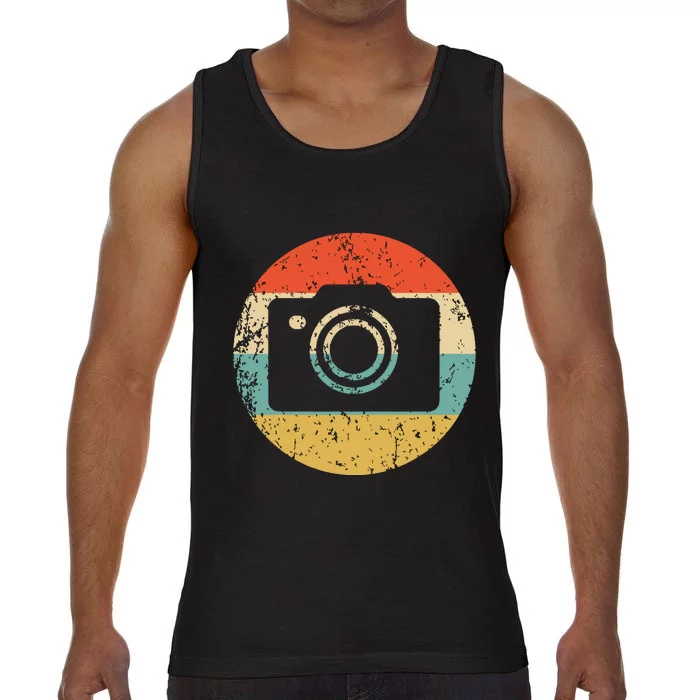 Photographer Vintage Retro Camera Comfort Colors® Tank Top