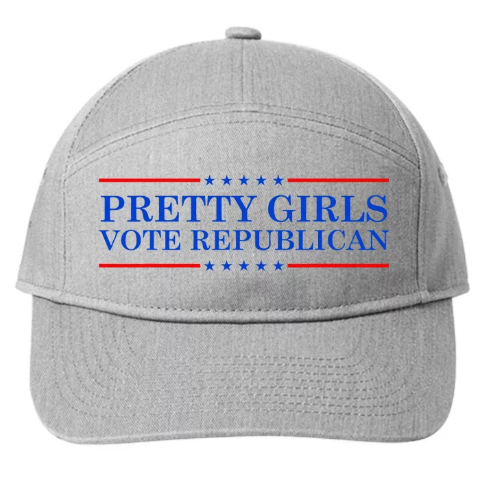 Pretty Vote Republican 7-Panel Snapback Hat