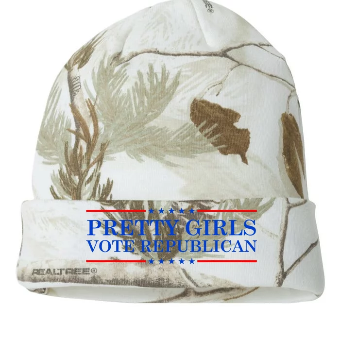 Pretty Vote Republican Kati - 12in Camo Beanie