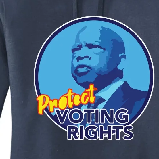 Protect Voting Rights Women's Pullover Hoodie