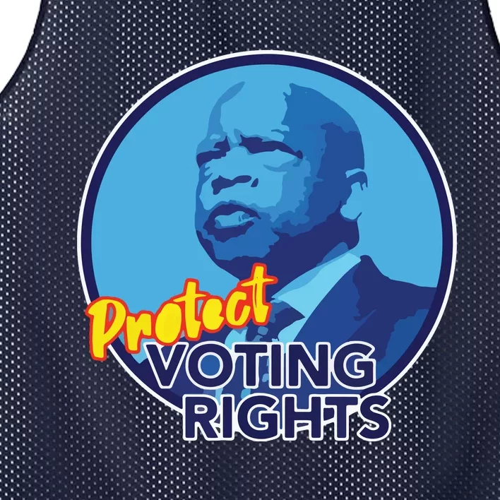 Protect Voting Rights Mesh Reversible Basketball Jersey Tank