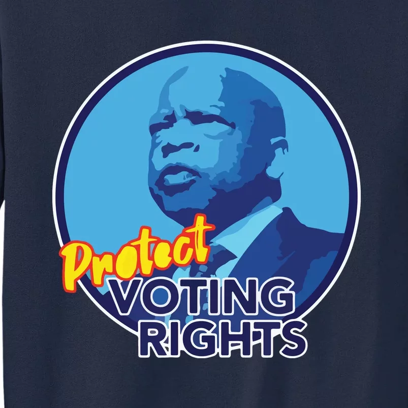 Protect Voting Rights Tall Sweatshirt