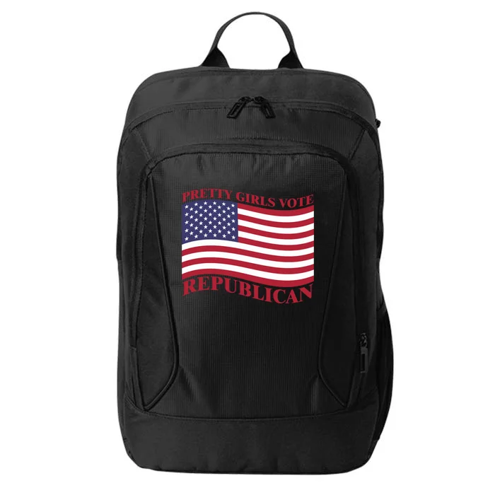 Pretty Vote Republican Usa Flag Freedom Republican Great Gift City Backpack