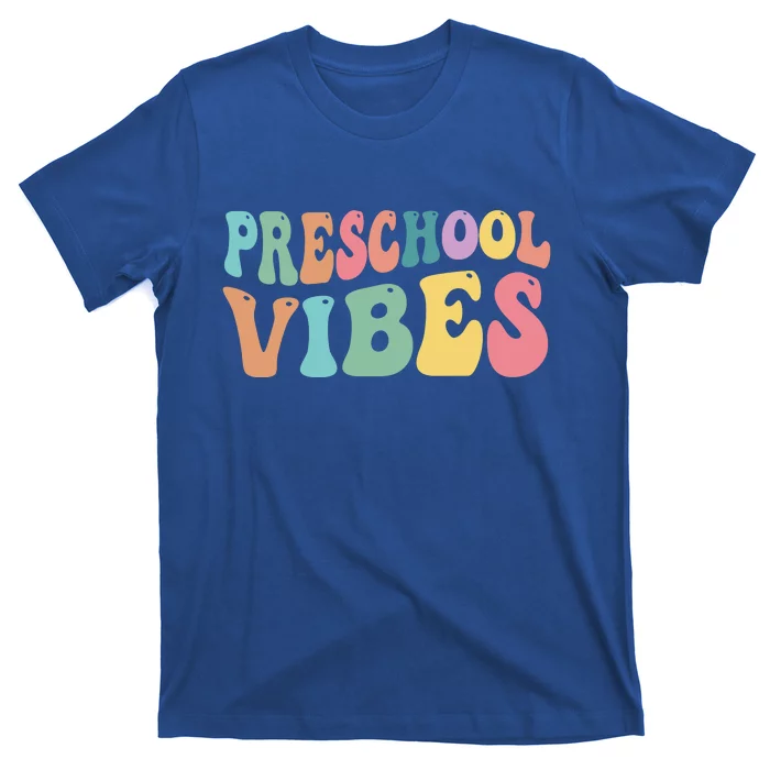 Preschool Vibes Retro 80s Pre School T-Shirt