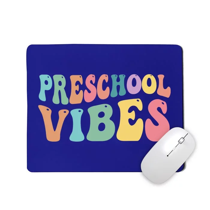 Preschool Vibes Retro 80s Pre School Mousepad