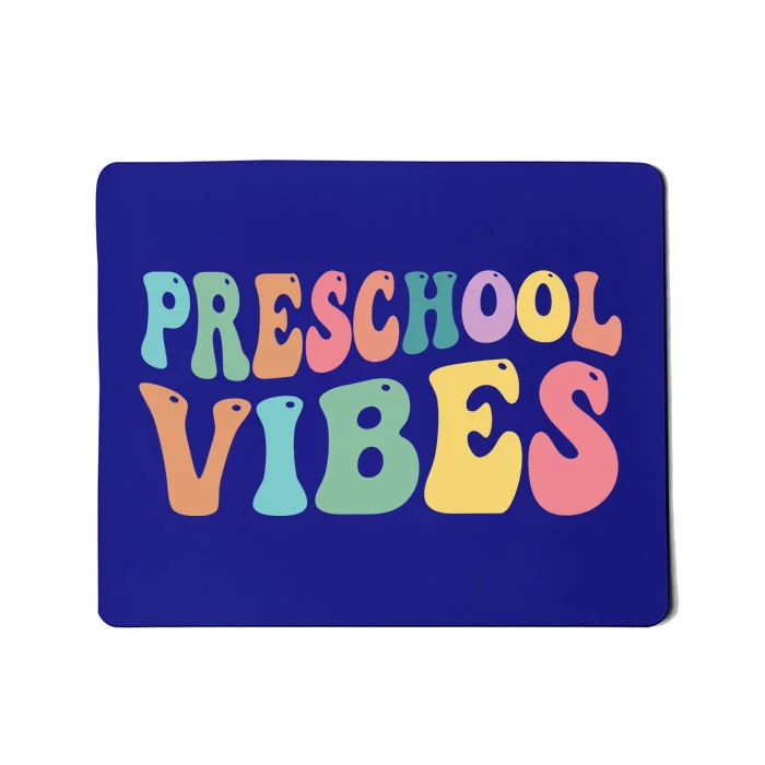 Preschool Vibes Retro 80s Pre School Mousepad