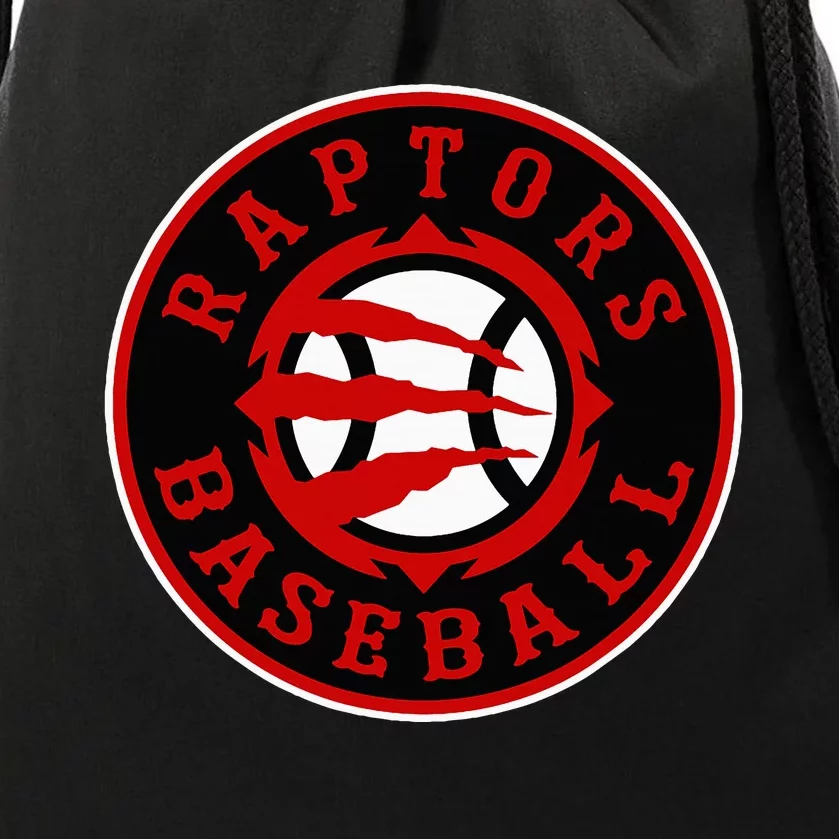 Pauls Valley Raptors Crest Drawstring Bag