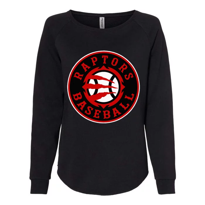 Pauls Valley Raptors Crest Womens California Wash Sweatshirt