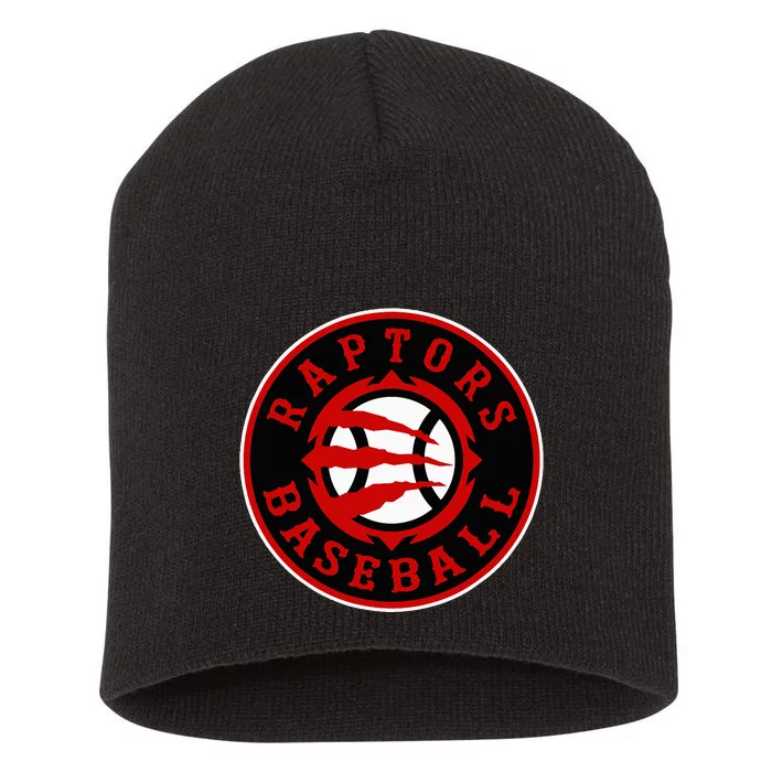 Pauls Valley Raptors Crest Short Acrylic Beanie