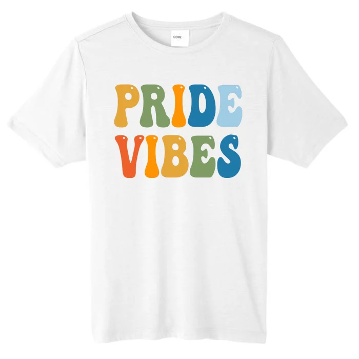 Prides Vibes Retro LGBTQ ChromaSoft Performance T-Shirt