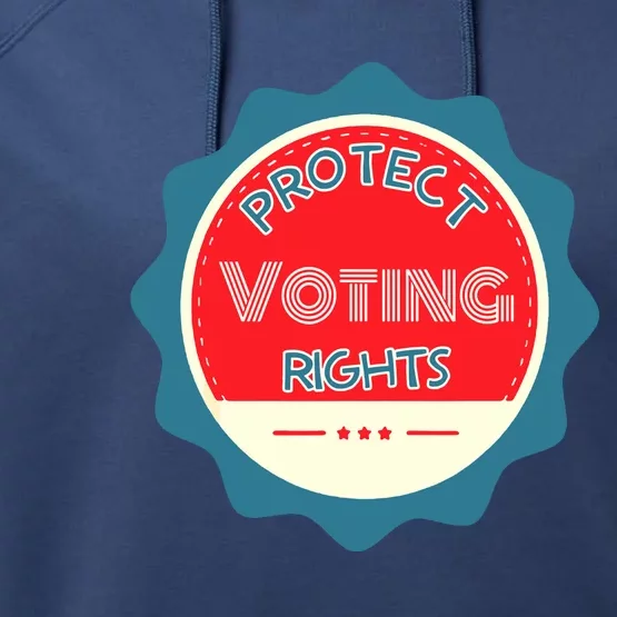 Protect Voting Rights Performance Fleece Hoodie