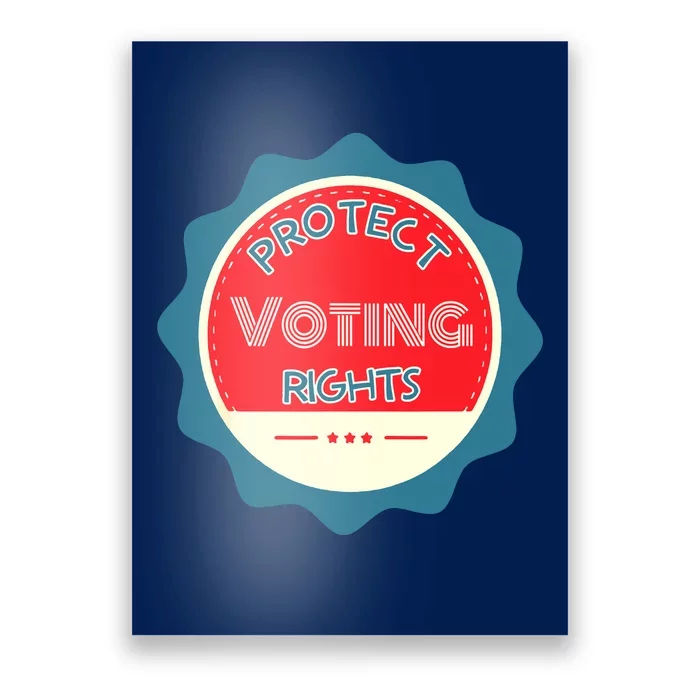 Protect Voting Rights Poster