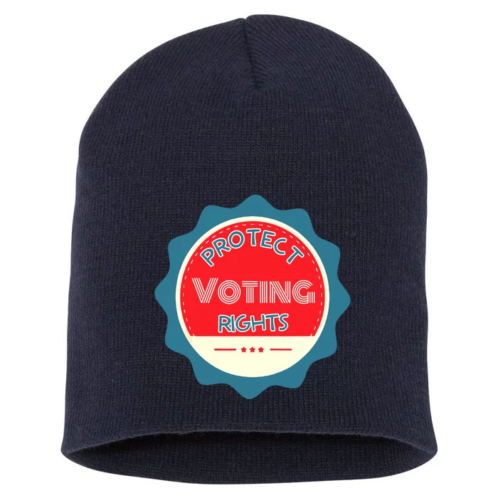 Protect Voting Rights Short Acrylic Beanie