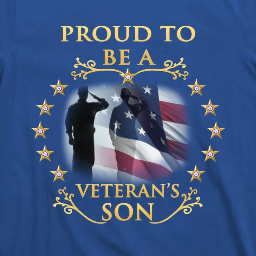 Proud Veteran Son Thank You Veterans Great Gift T-Shirt