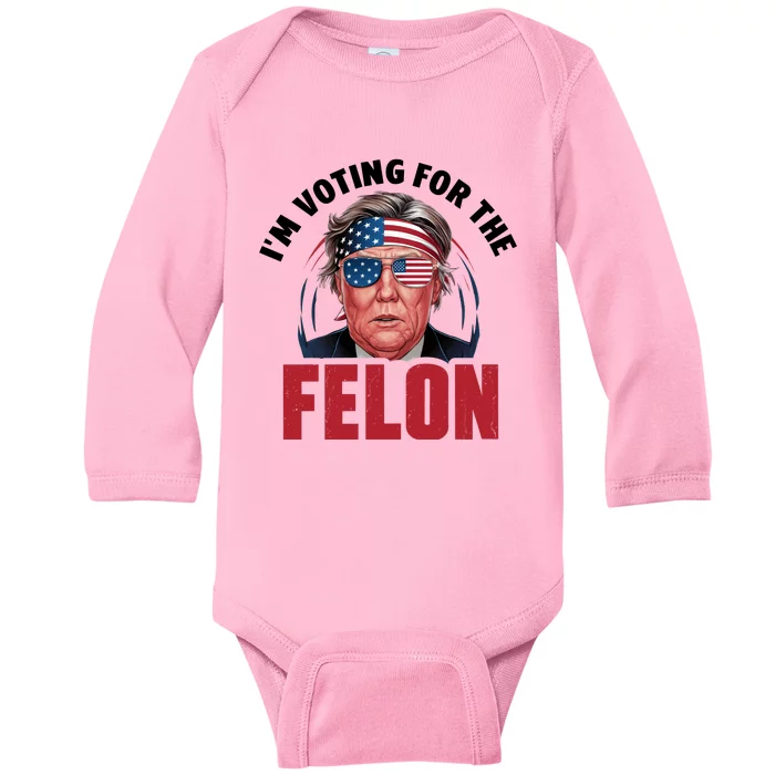 Patriotic Voting Statement Baby Long Sleeve Bodysuit