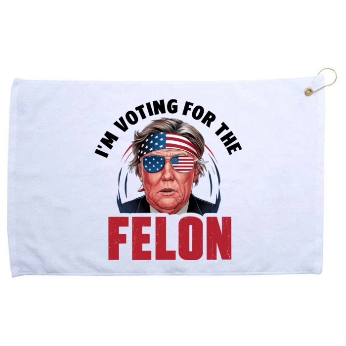 Patriotic Voting Statement Grommeted Golf Towel