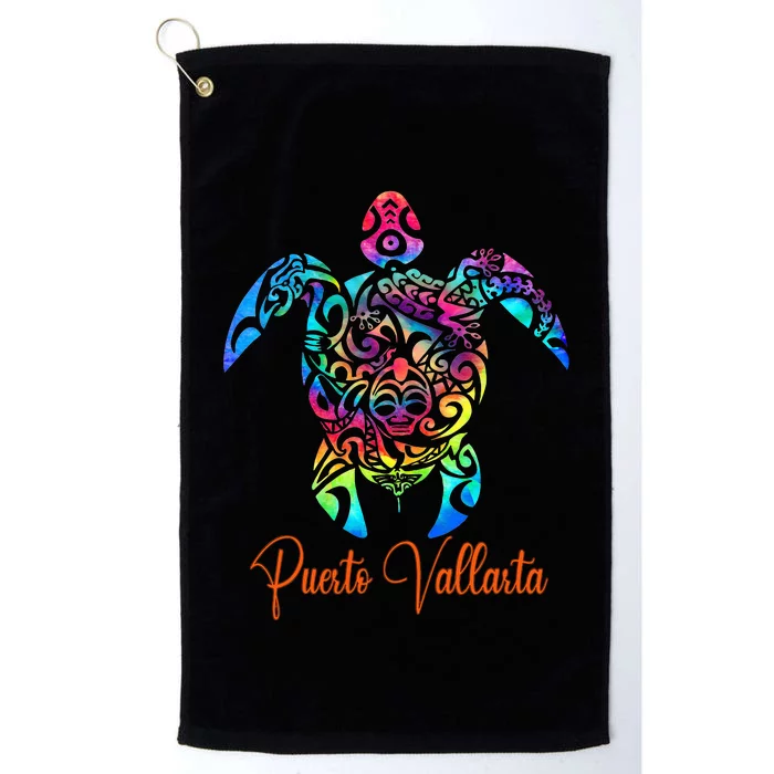 Puerto Vallarta Sea Turtle Family Vacation Summer 2024 Platinum Collection Golf Towel