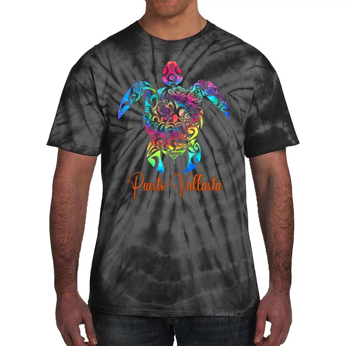 Puerto Vallarta Sea Turtle Family Vacation Summer 2024 Tie-Dye T-Shirt