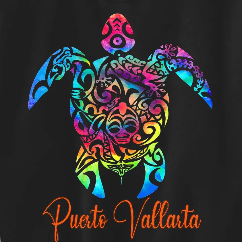 Puerto Vallarta Sea Turtle Family Vacation Summer 2024 Kids Sweatshirt