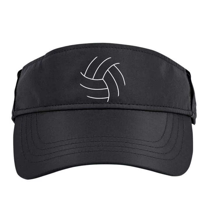 Plain Volleyball Seams Volleyball Player Adult Drive Performance Visor