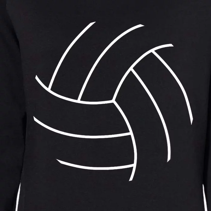 Plain Volleyball Seams Volleyball Player Womens California Wash Sweatshirt