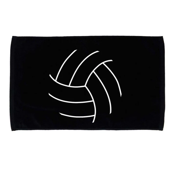 Plain Volleyball Seams Volleyball Player Microfiber Hand Towel