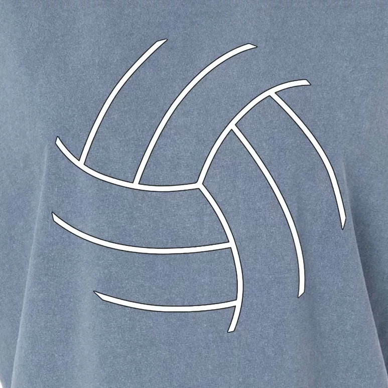 Plain Volleyball Seams Volleyball Player Garment-Dyed Women's Muscle Tee