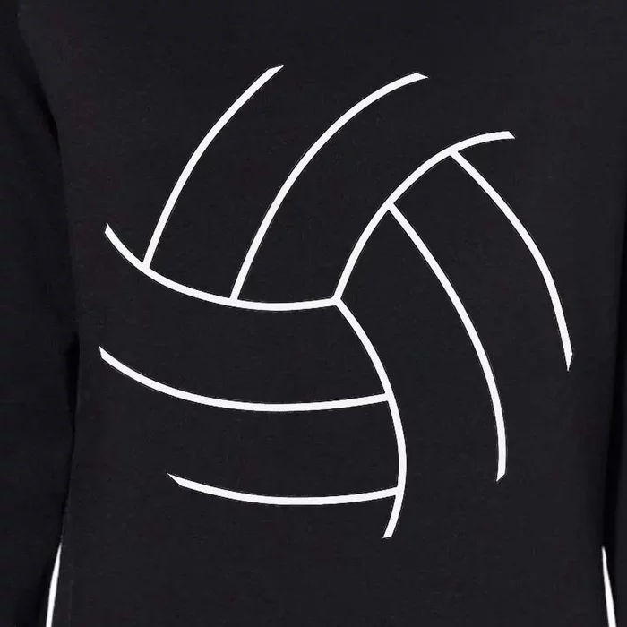 Plain Volleyball Seams Volleyball Player Womens California Wash Sweatshirt