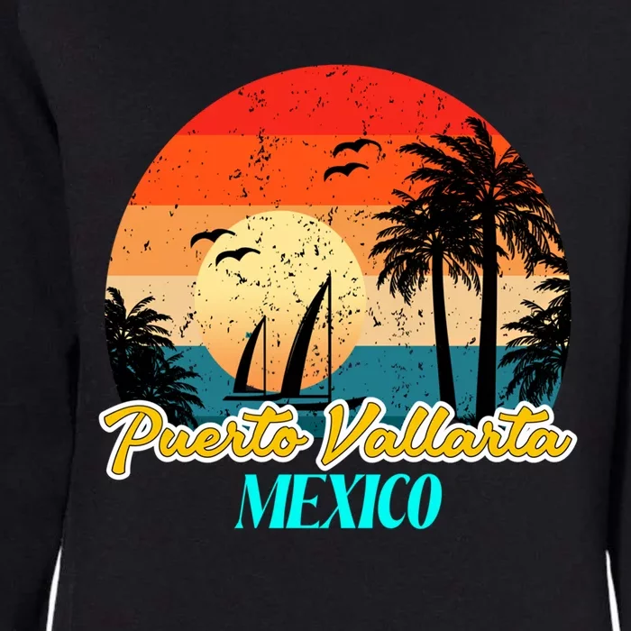 Puerto Vallarta Souvenirs Mexico Vacation Vacay Mode Great Gift Womens California Wash Sweatshirt