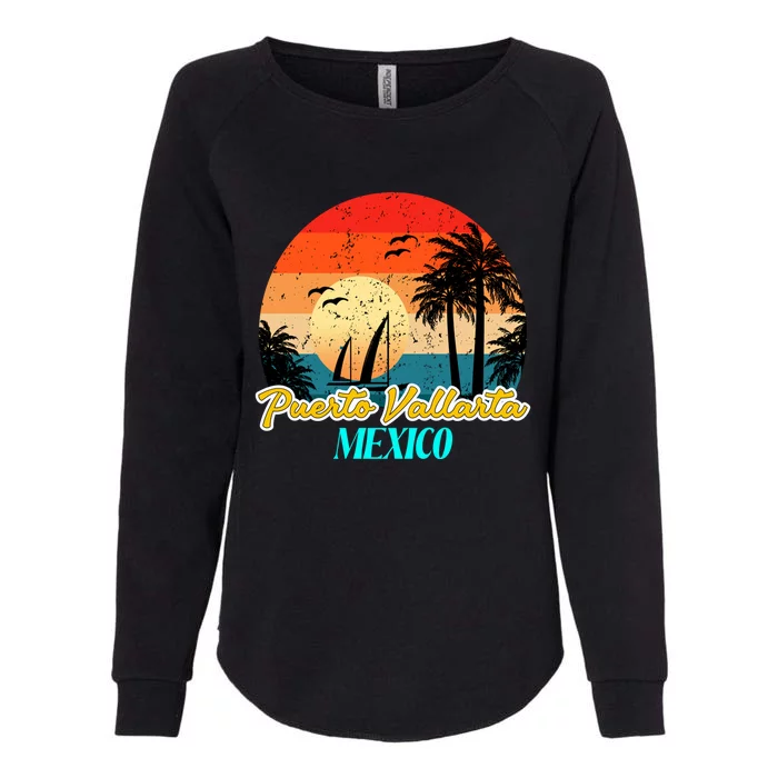 Puerto Vallarta Souvenirs Mexico Vacation Vacay Mode Great Gift Womens California Wash Sweatshirt