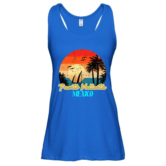 Puerto Vallarta Souvenirs Mexico Vacation Vacay Mode Great Gift Ladies Essential Flowy Tank