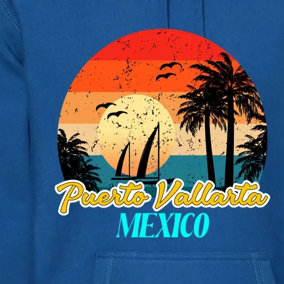 Puerto Vallarta Souvenirs Mexico Vacation Vacay Mode Great Gift Premium Hoodie