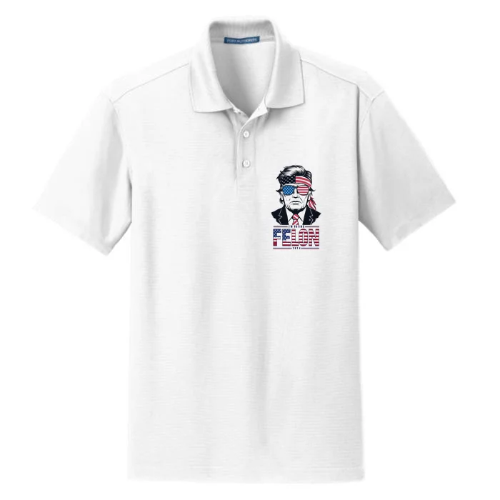 Patriotic Voting Theme Graphic Dry Zone Grid Performance Polo