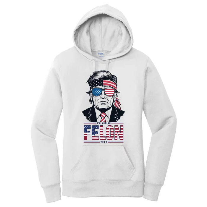 Patriotic Voting Theme Graphic Women's Pullover Hoodie