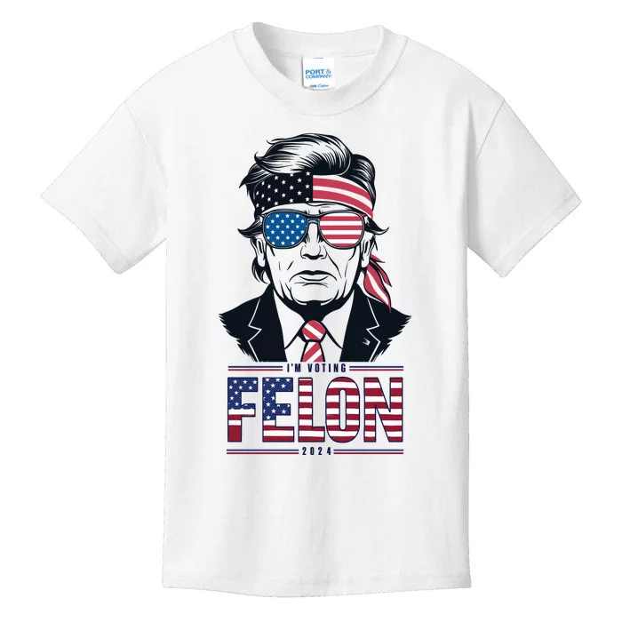 Patriotic Voting Theme Graphic Kids T-Shirt