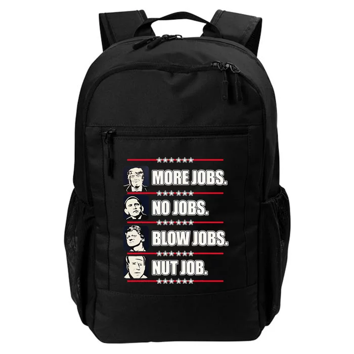 Presidents Vote Trump Anti Biden Obama Clinton Funny Choice Daily Commute Backpack